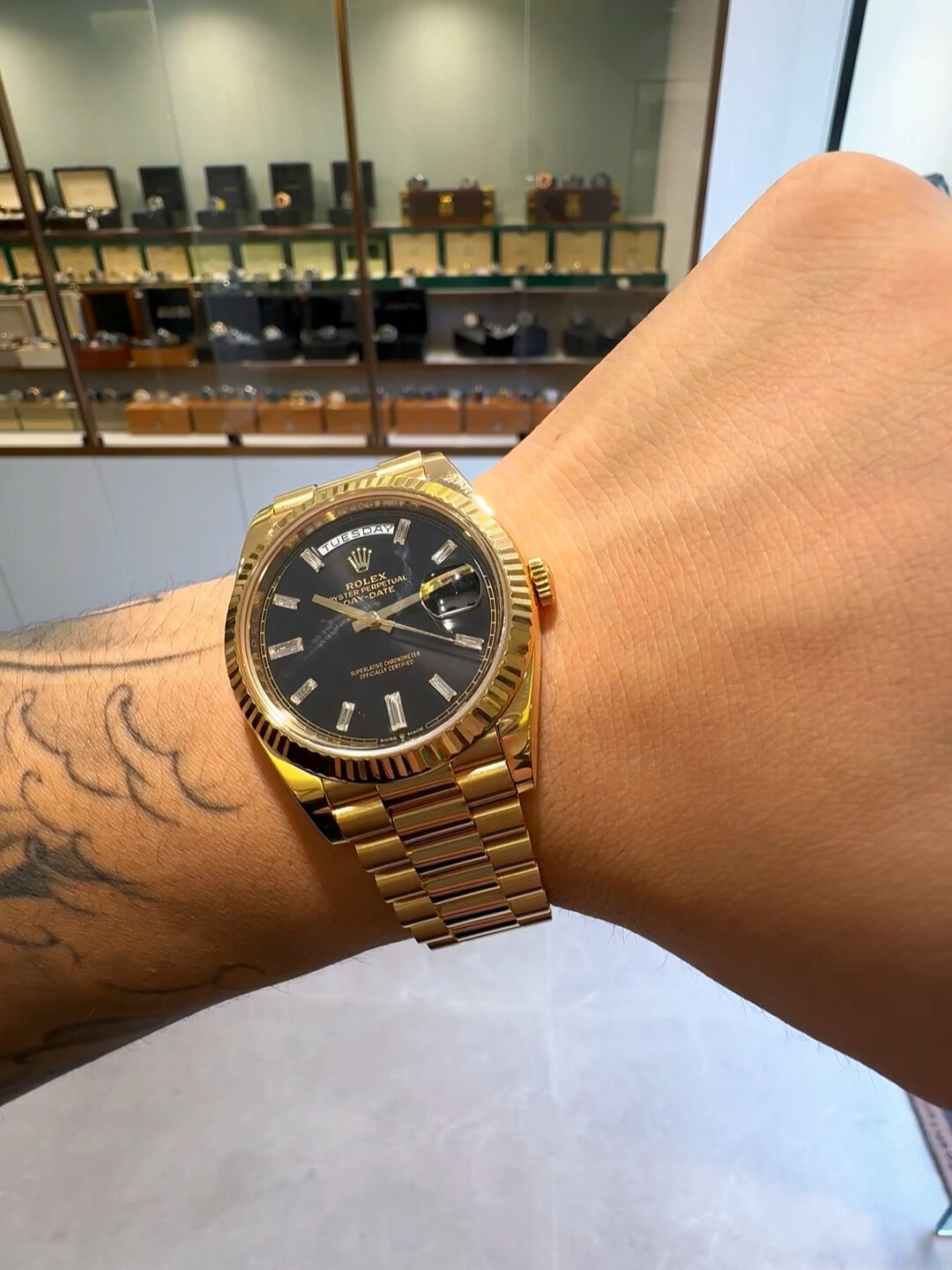 劳力士228238 黑冰糖