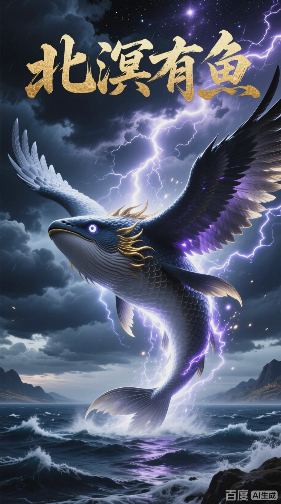 鲲鹏展翅,神话再现