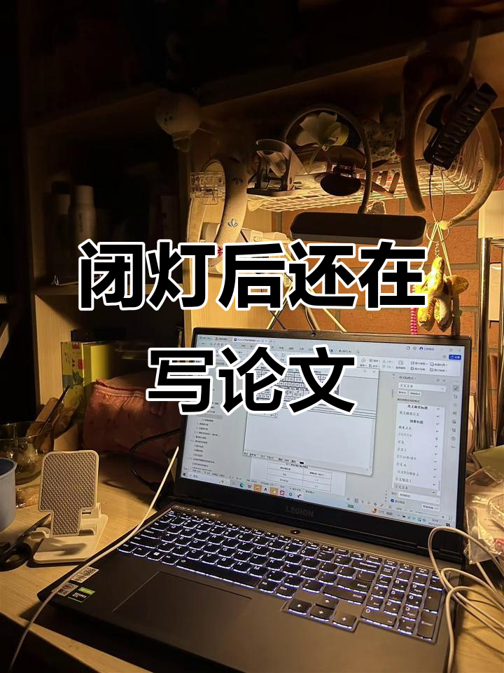 熬夜改论文,家人都睡了只有我还在坚持