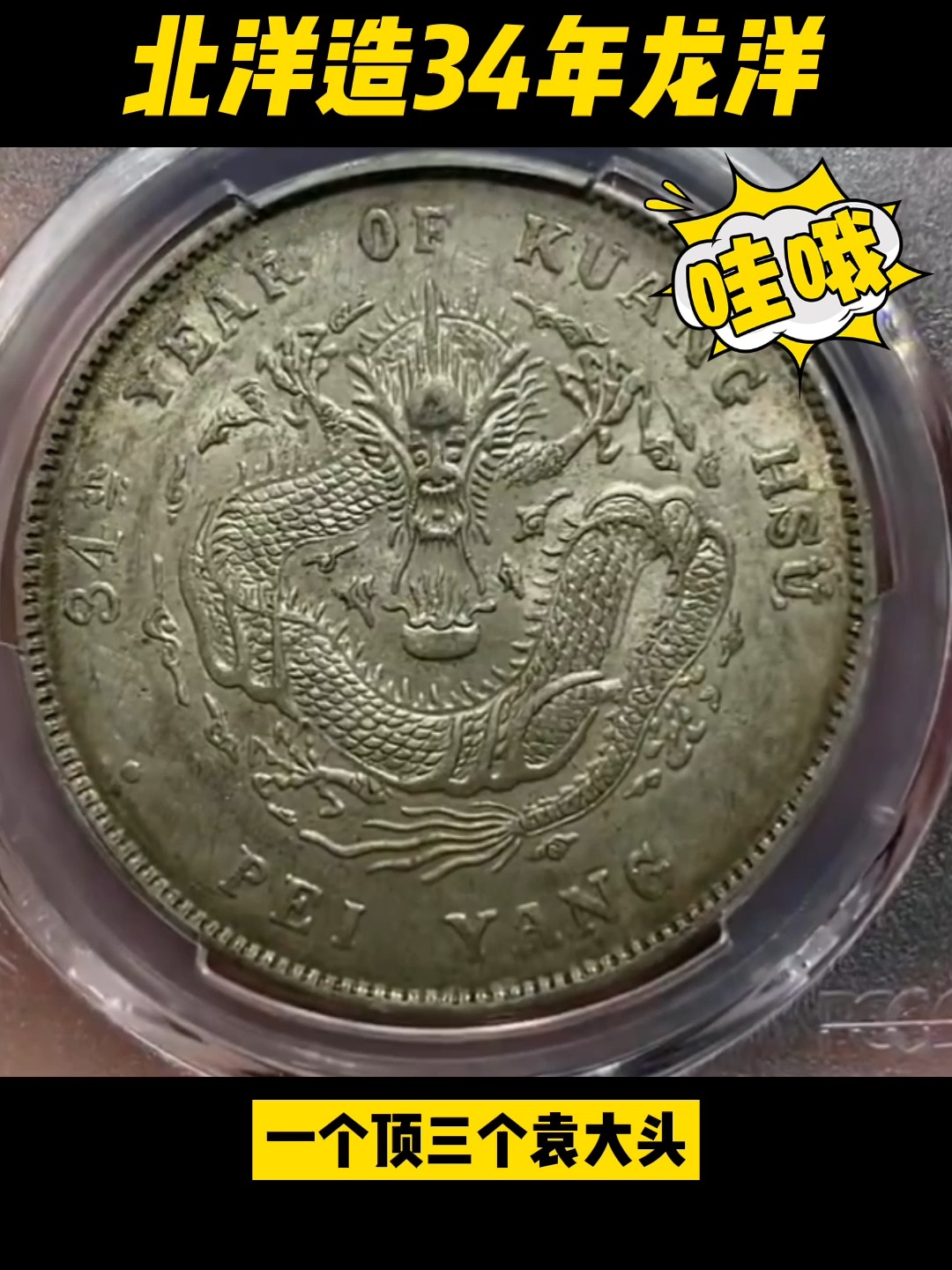 北洋龙龙洋银元图片内附银元价格一览表