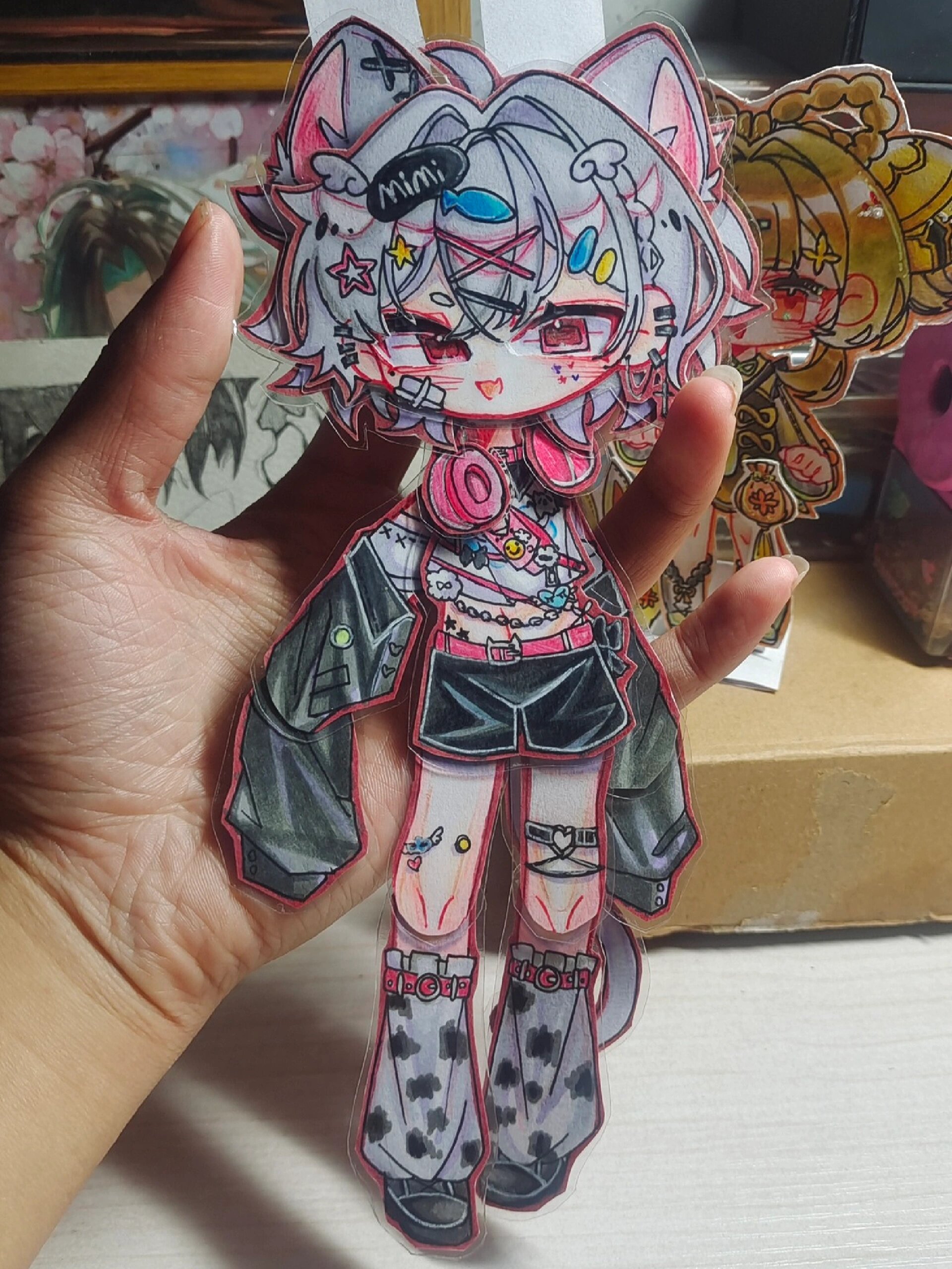 水一期纸片人制作教程