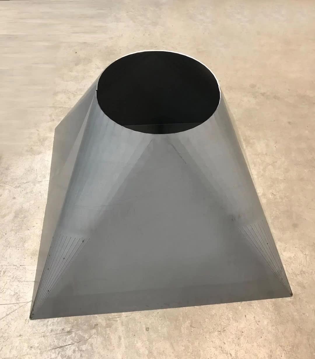 天圆地方自动折 钣金加工