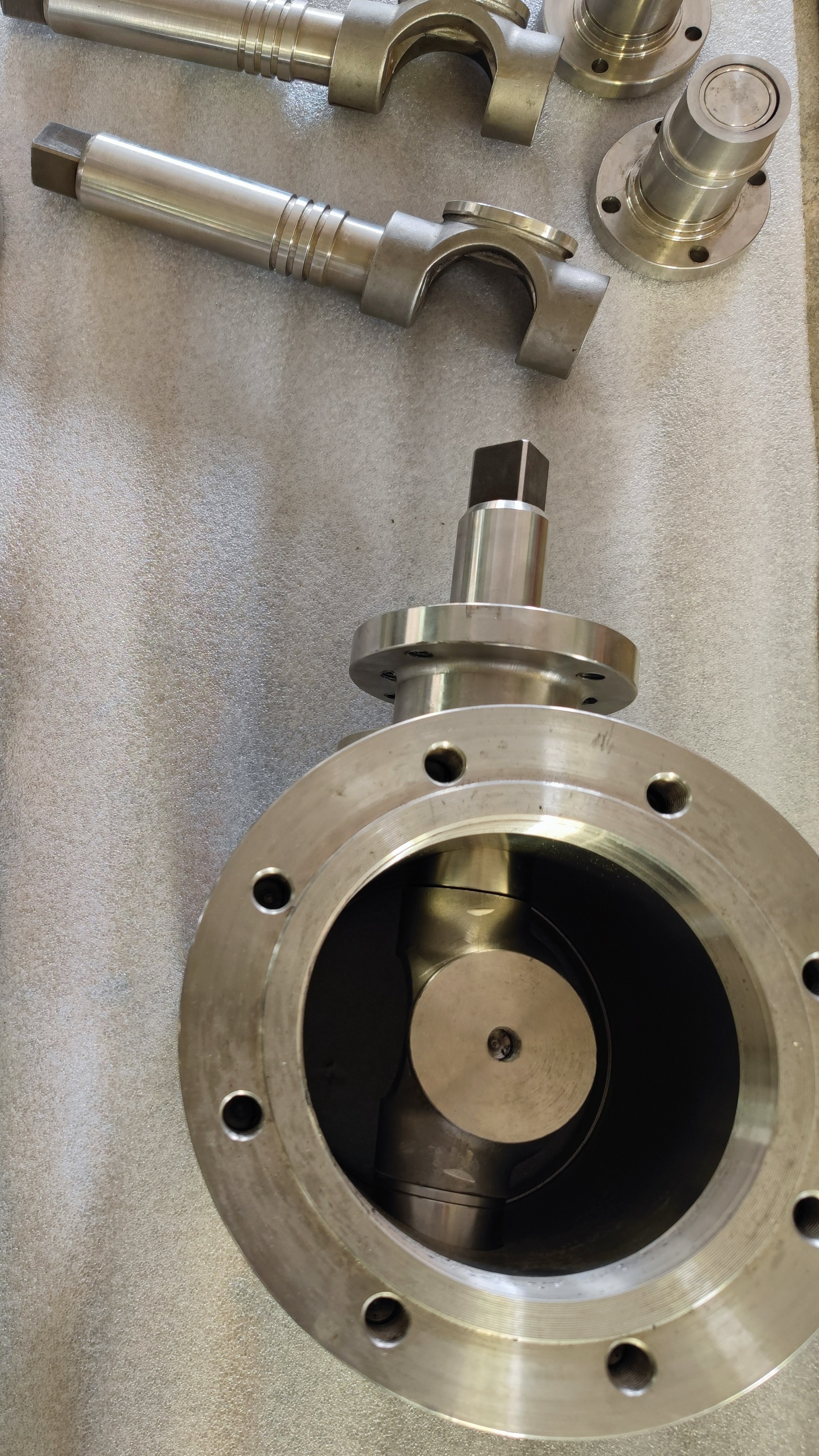 氯碱厂结晶工况专用陶瓷偏心旋转调节阀-度小视