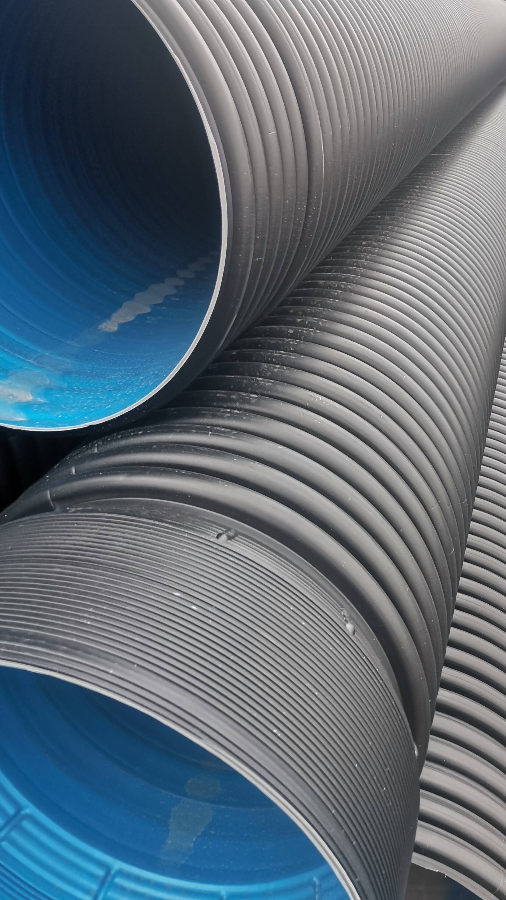 双壁波纹管装车发货