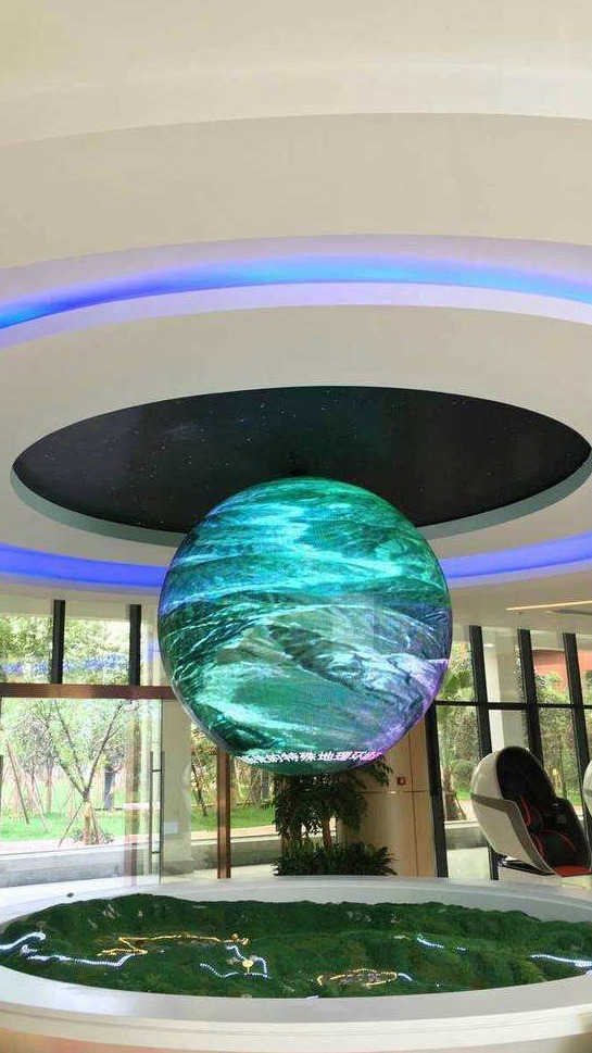 led圆形屏圆环屏环形屏等创意led显示屏开启异形屏视界