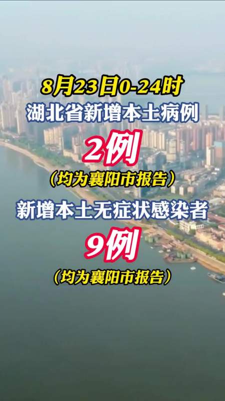 8月23日湖北省新冠肺炎疫情情况疫情通报