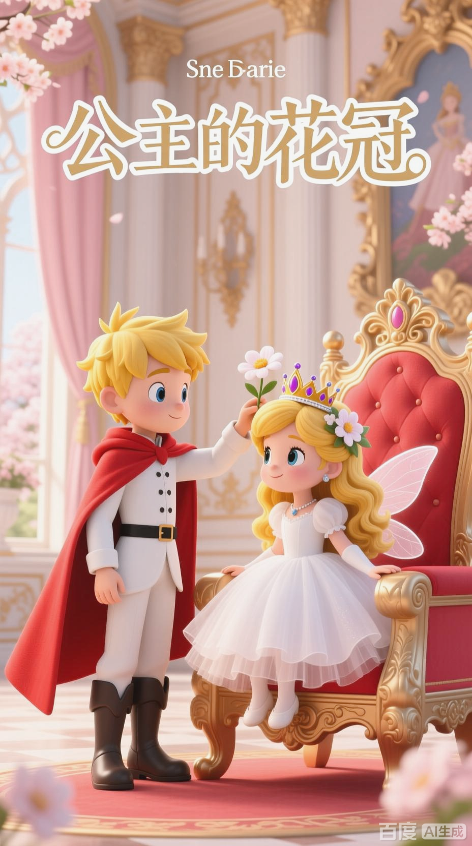 宫殿中的小王子与小公主