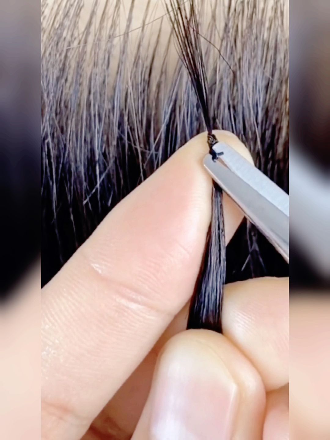 极致羽毛接发的拆卸细节