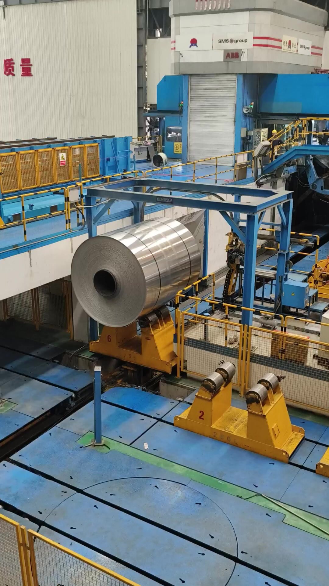 工厂车间-铝卷作业日常