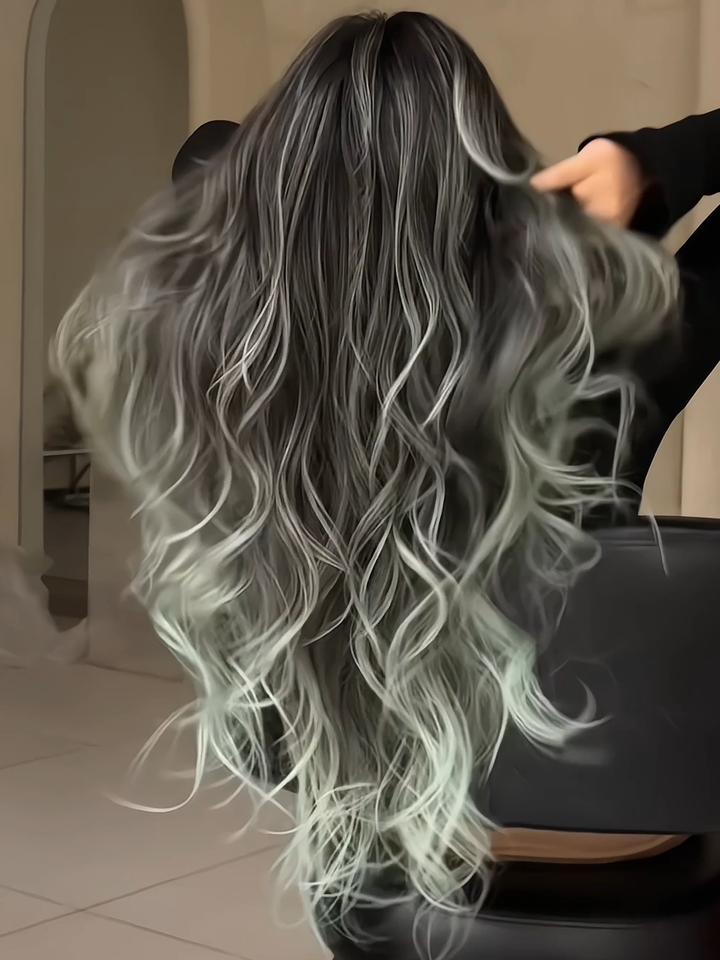 描述一下这个发色巴黎画染