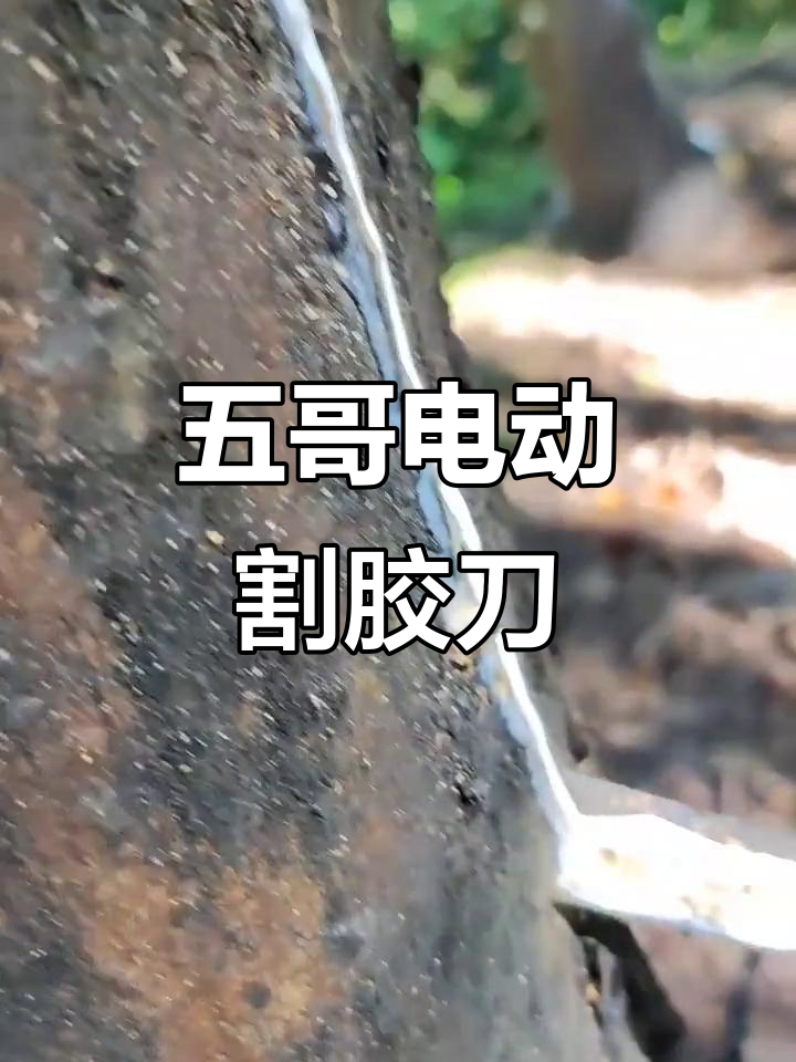 五哥电动割胶刀:高效,平稳,助力橡胶行业升级