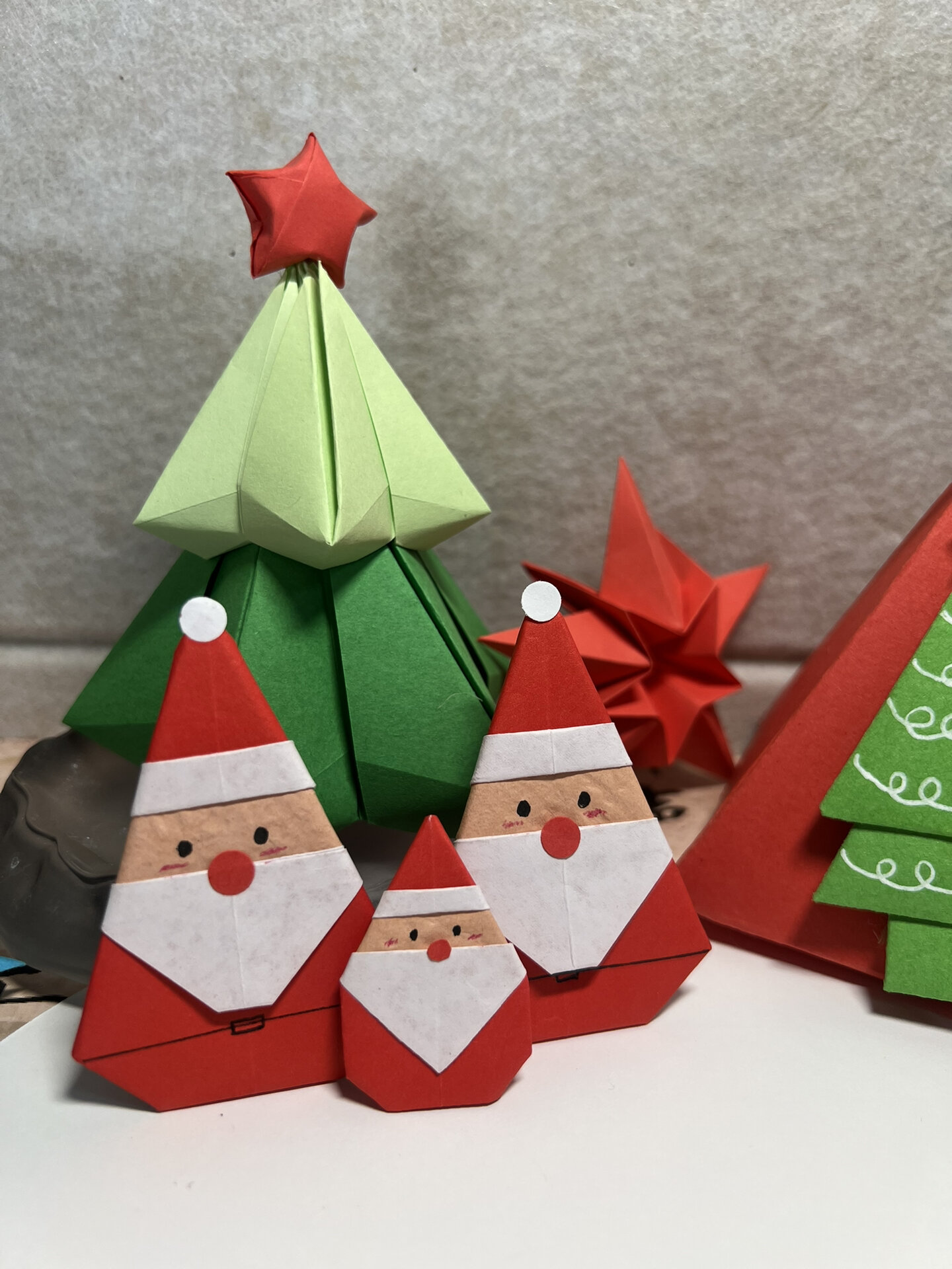 全网最简单最可爱的圣诞老人折纸来啦!