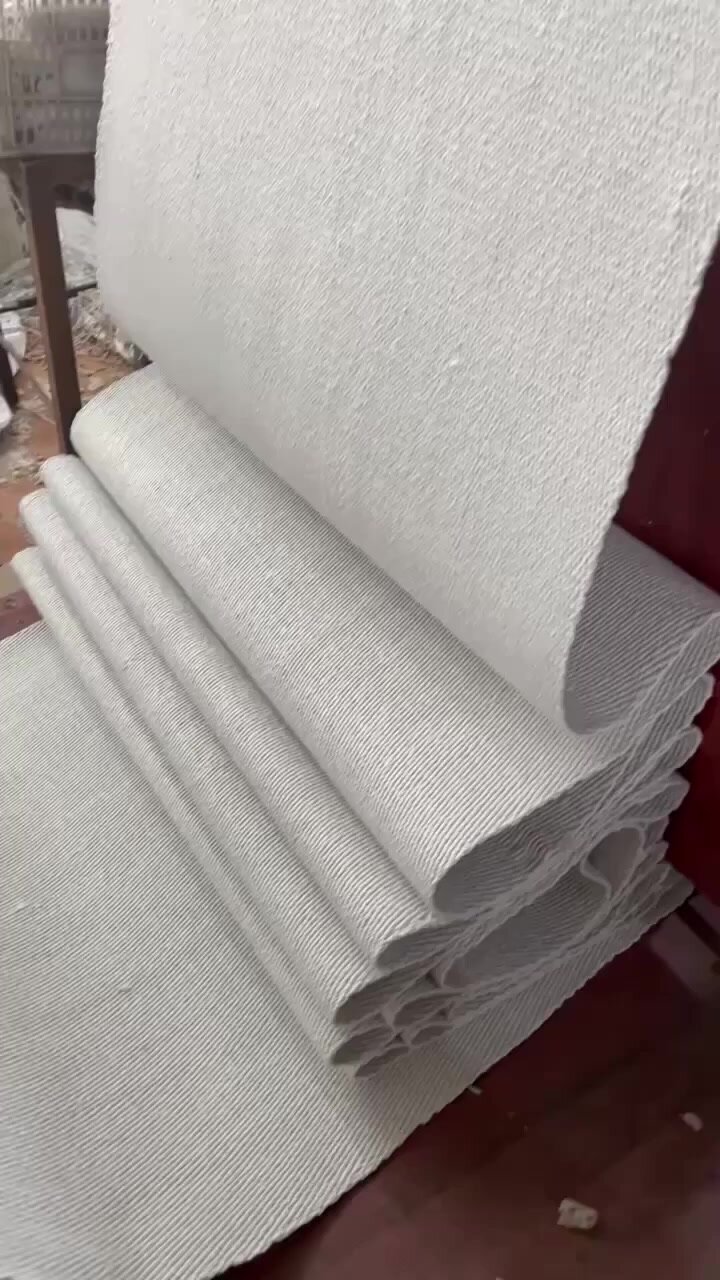 陶瓷纤维布防火耐高温保温阻燃电焊布耐火