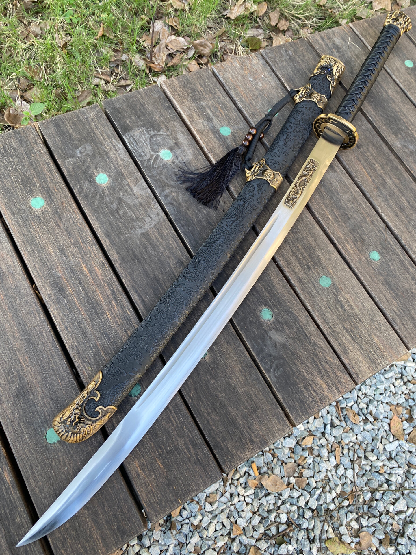 绣春刀,雁翎刀一体成型刚柔并济把玩趁手