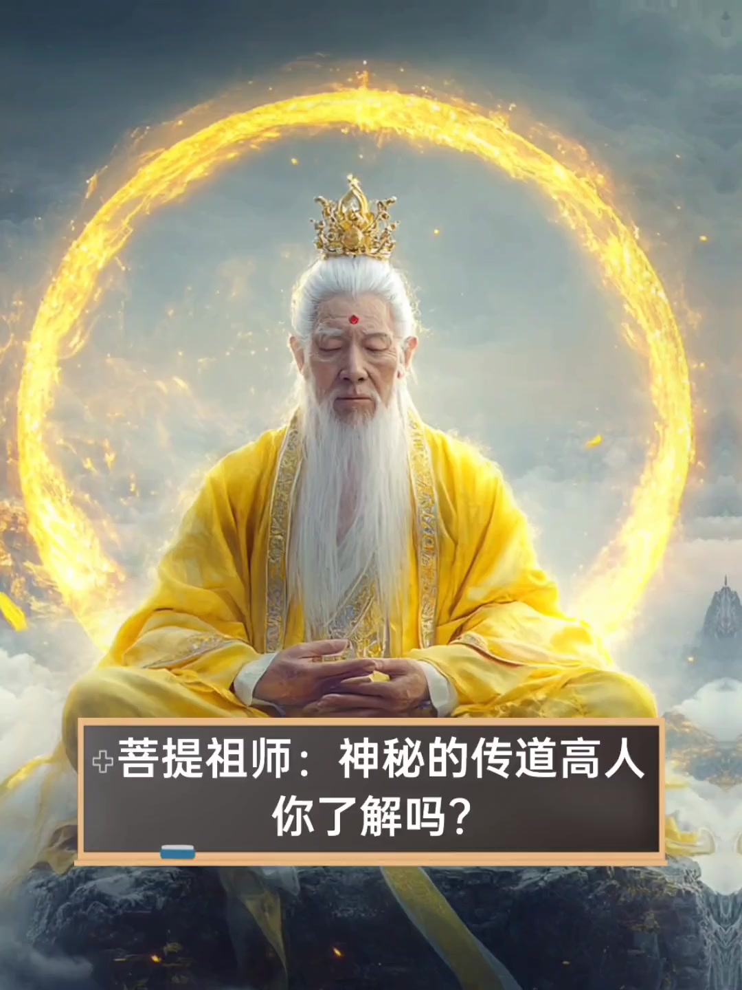 菩提祖师:神秘的传道高人,你了解吗?