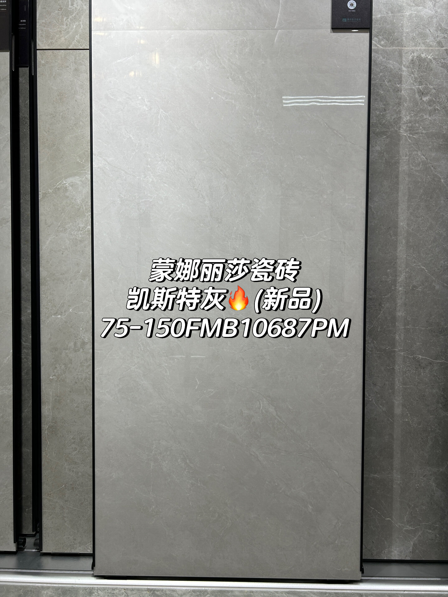 蒙娜丽莎瓷砖,75-150fmb10687pm凯斯特灰