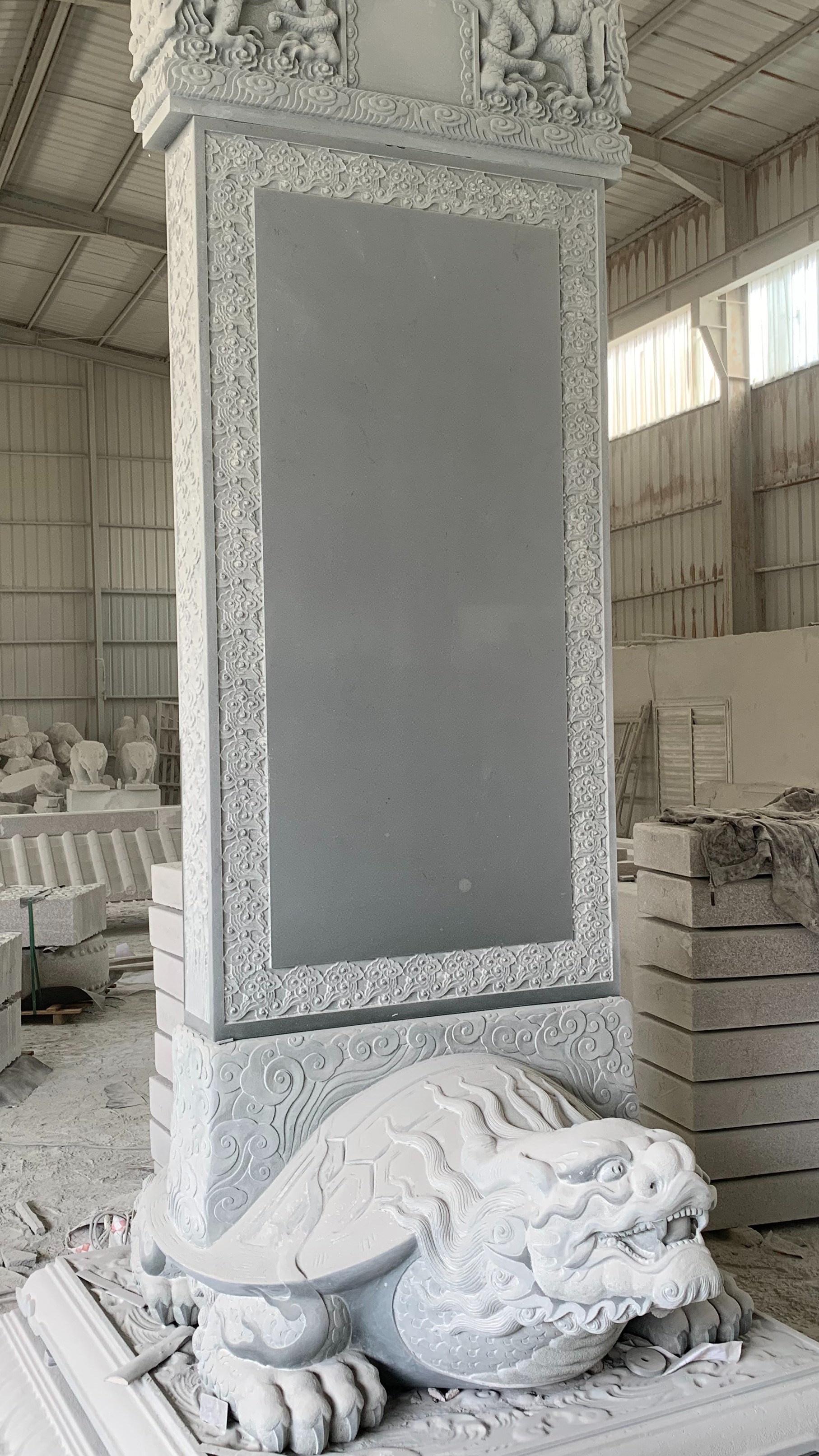 承载歌功颂德的石雕龟驮碑 石雕乌龟驮碑定做