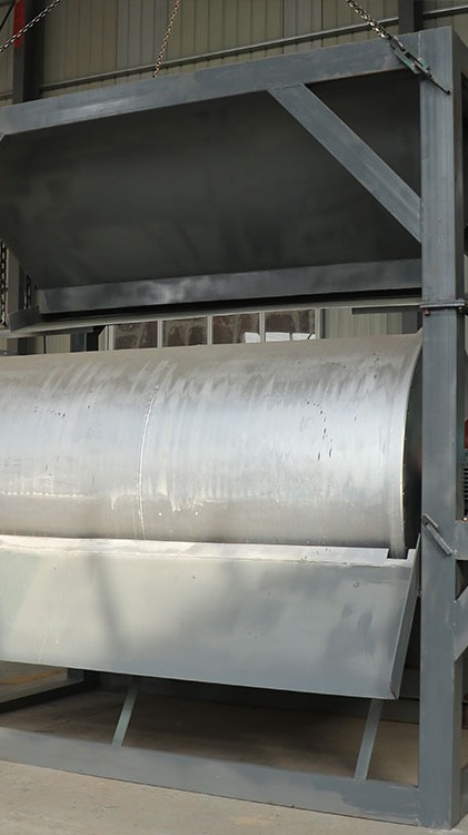 干式滚筒磁选机 干选铁矿石 铁尾矿 钢渣 提升品位不用水-度小视