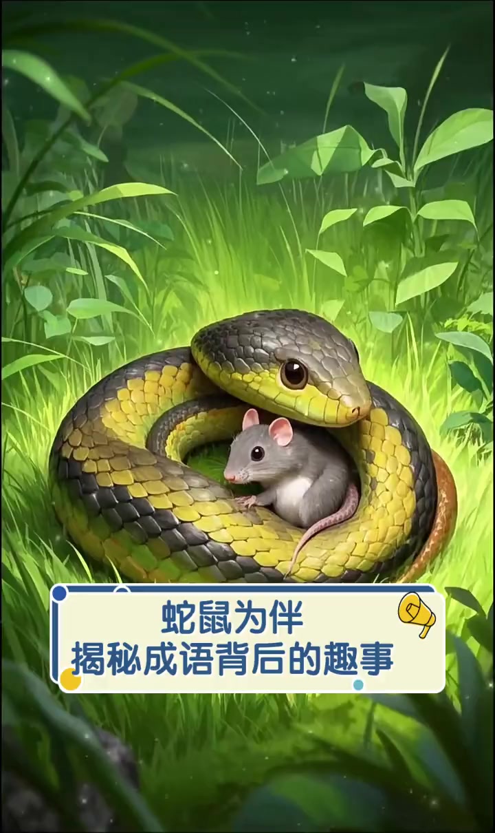 蛇鼠为伴,揭秘成语背后的趣事