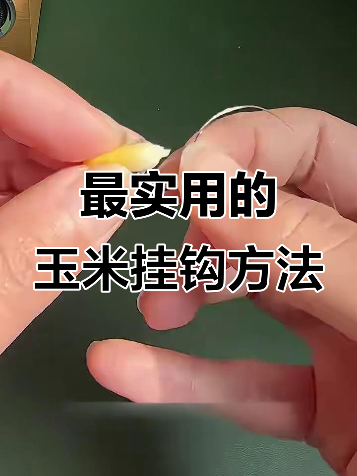 玉米粒挂法大揭秘,钓友必学技巧!