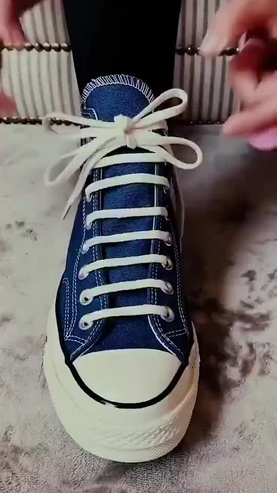 鞋带花式系法,不会来学学吧!