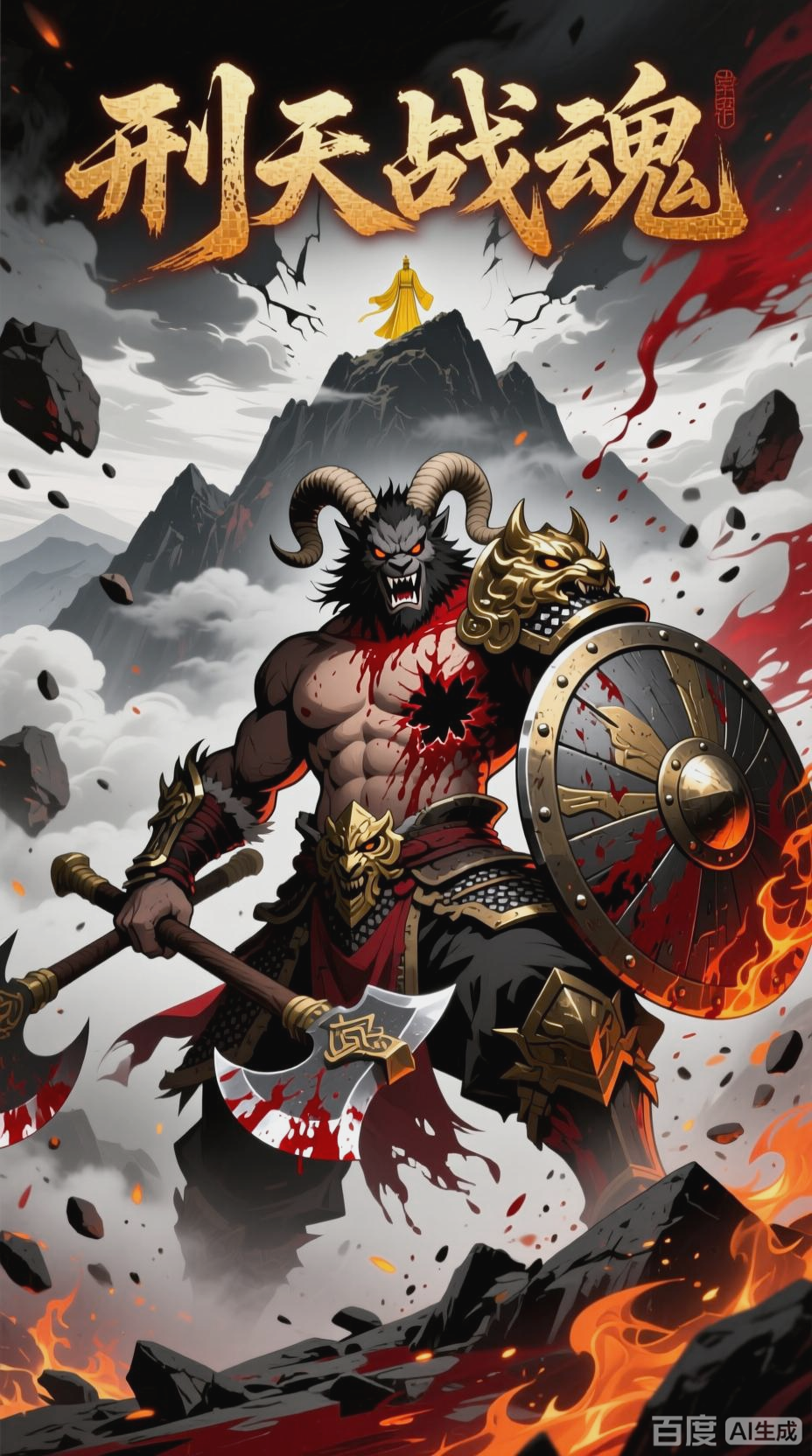 刑天:断首不屈的战神传奇