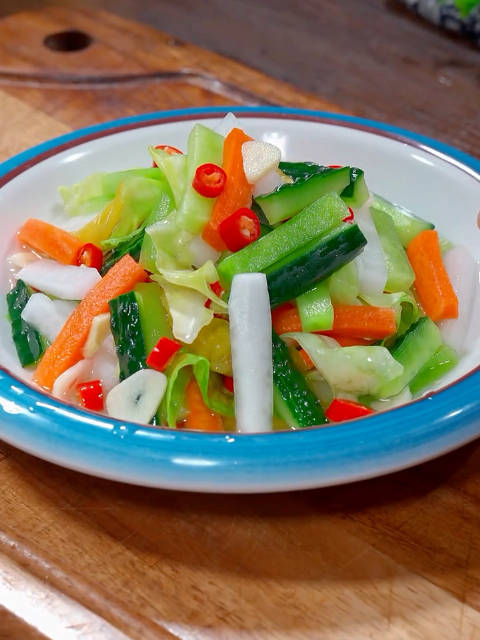 美好辽宁欢迎您 美味辽宁嘎嘎香 以后想吃泡菜你就按照我这个方法做