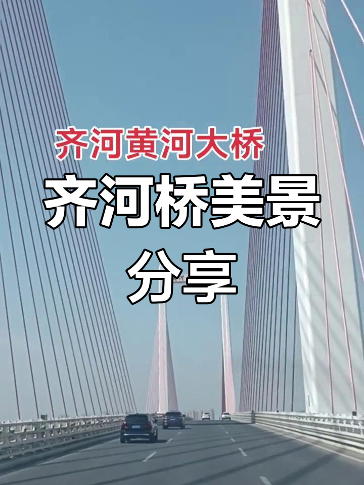 齐河黄河大桥震撼来袭,手机随拍展现雄伟风采