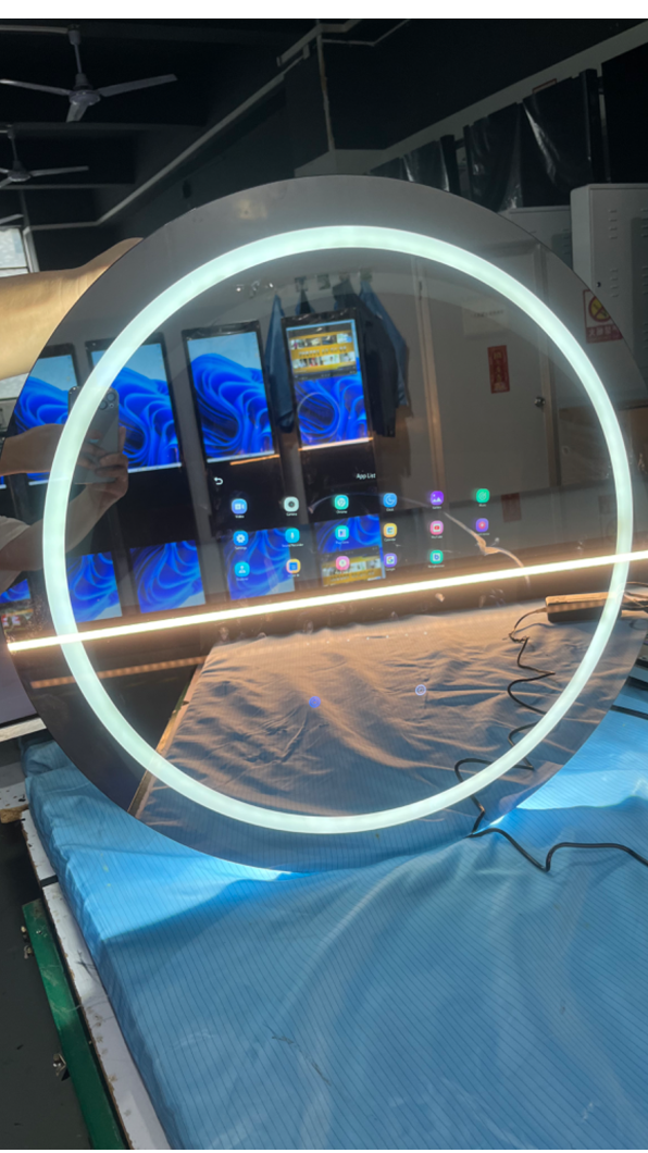 镜面触摸一体机,镜面液晶显示屏