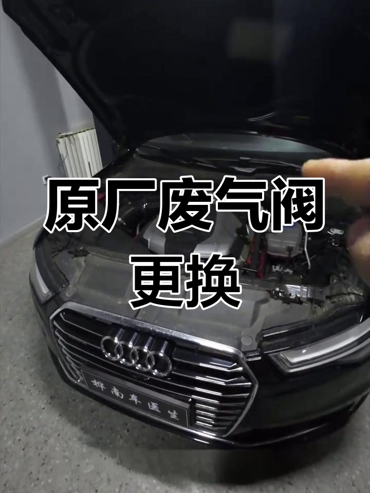 奥迪a6l废气阀更换,原厂标准操作全纪录