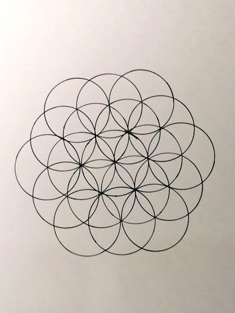 如何画"生命之花"