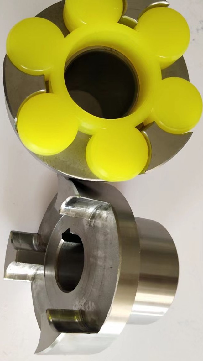 ml型弹性连轴器 梅花型接手联轴器 lm型梅花连轴器-度小视