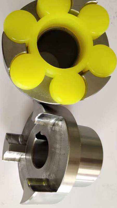 ml型弹性连轴器 梅花型接手联轴器 lm型梅花连轴器-度小视