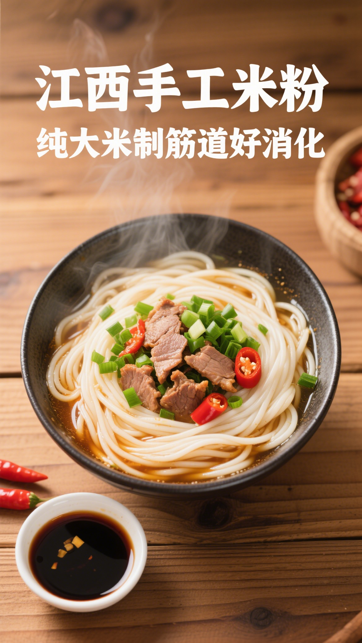 江西手工米粉,纯大米制筋道好消化
