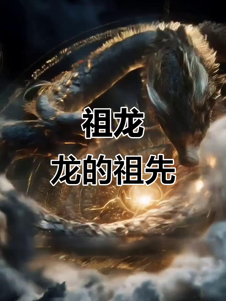 祖龙:洪荒三大神兽之一,龙的起源与陨落