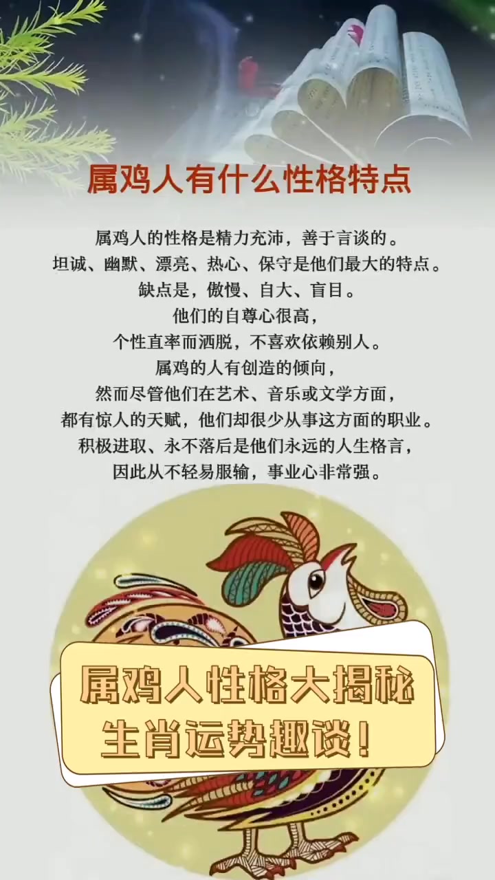 十二生肖鸡年每月健康运势(2021年生肖鸡每月运势完整版)