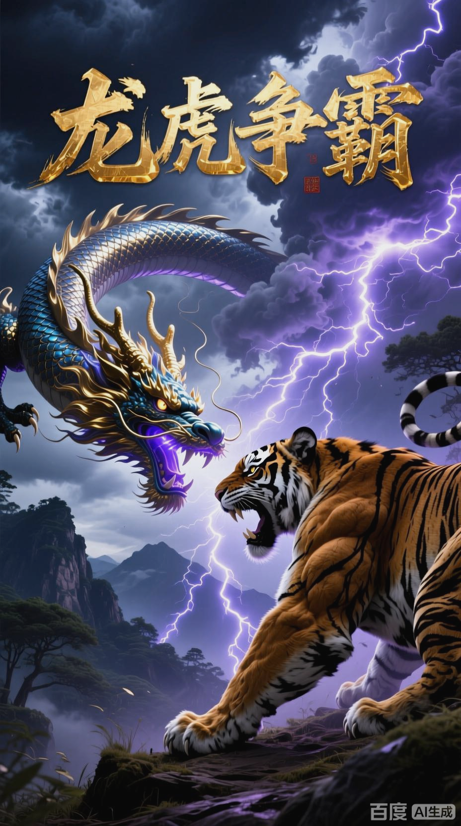 龙虎相争,电影级视觉盛宴