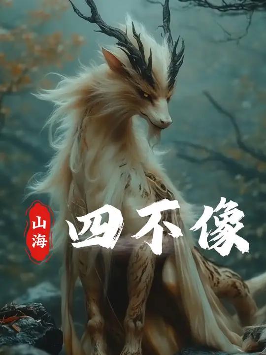 《华夏志怪录·四不像》四不像异兽通常被描述成它的外形不像任何一种