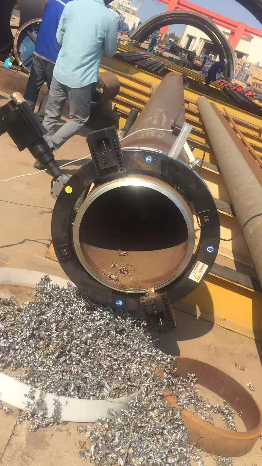 气动式管道坡口机 大型管道切割机 便携式管子倒角机