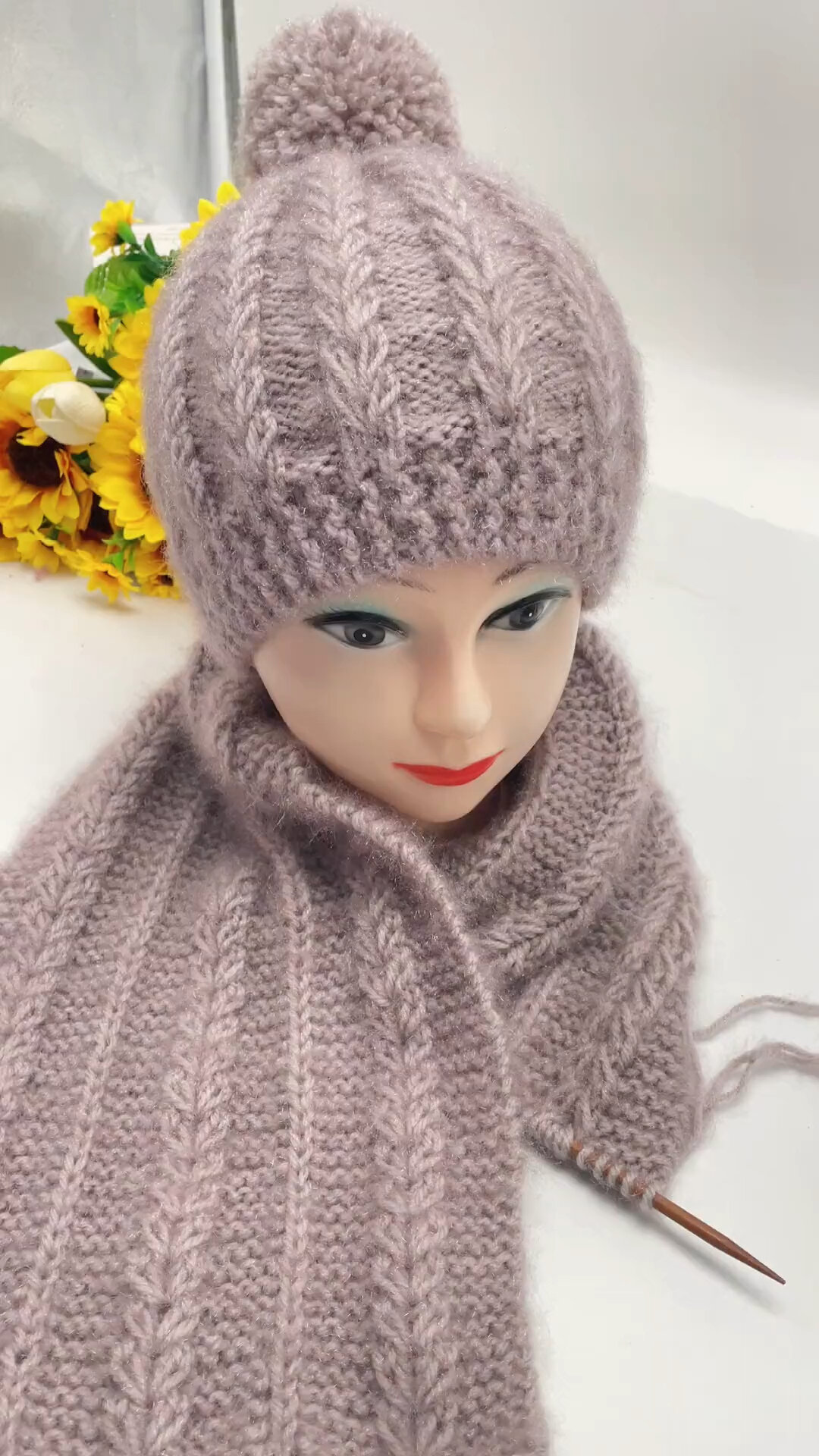 心连心帽子围巾套装教程来啦