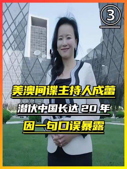 央视主持人间谍事件(央视主持人间谍事件始末)