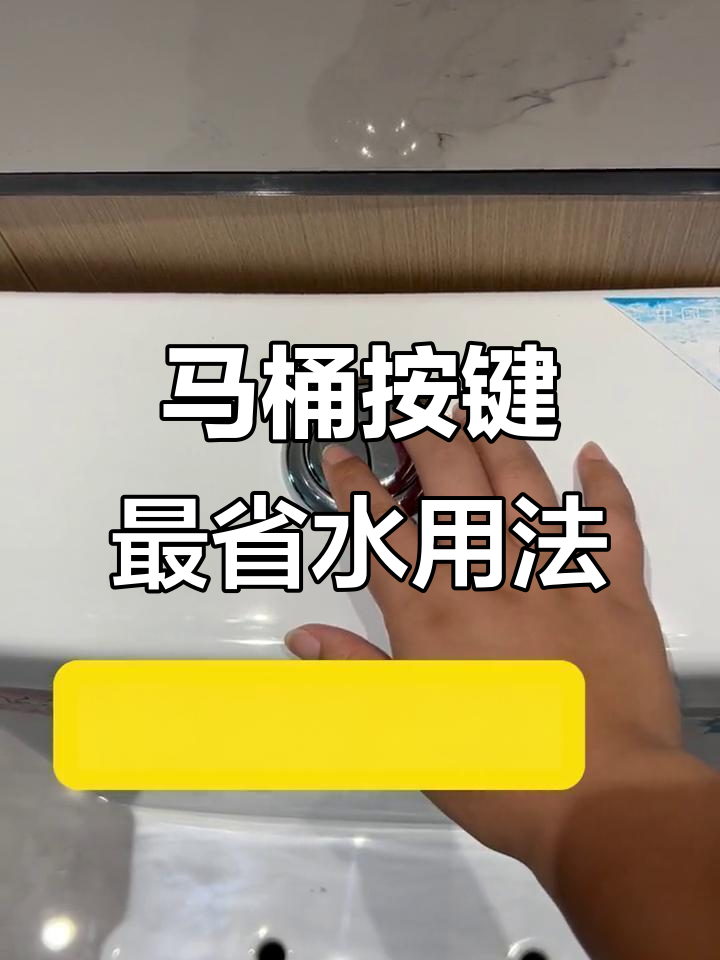 为什么马桶的按钮有两个为什么在线