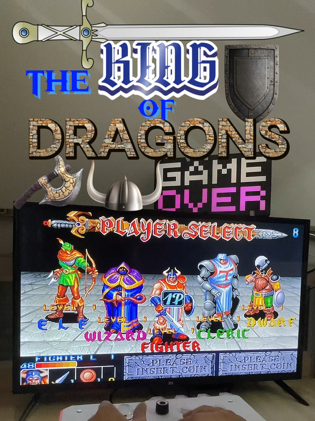街机游戏龙王战士 the king of dragons