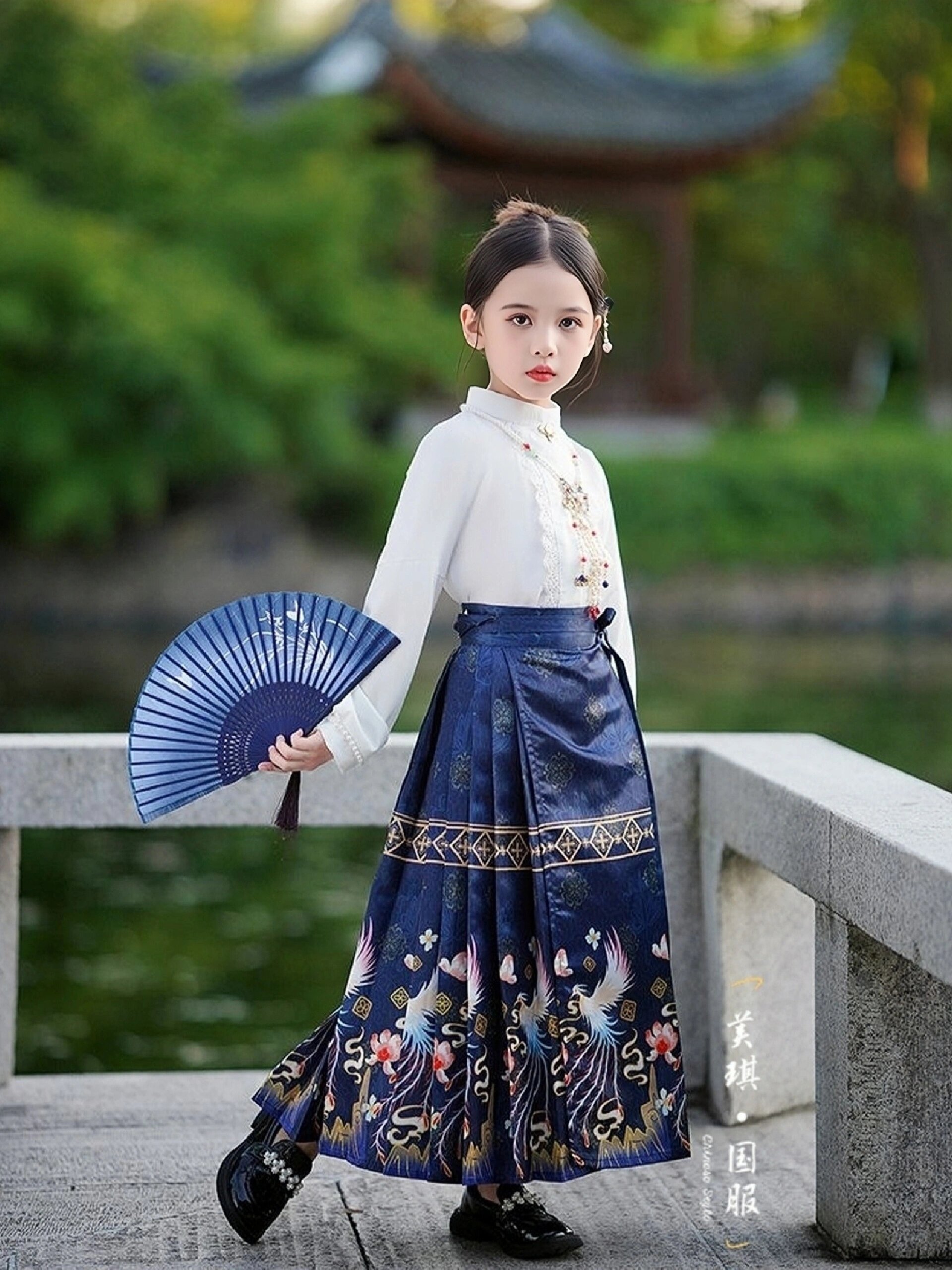 汉服推荐|超赞的儿童马面裙,你喜欢吗