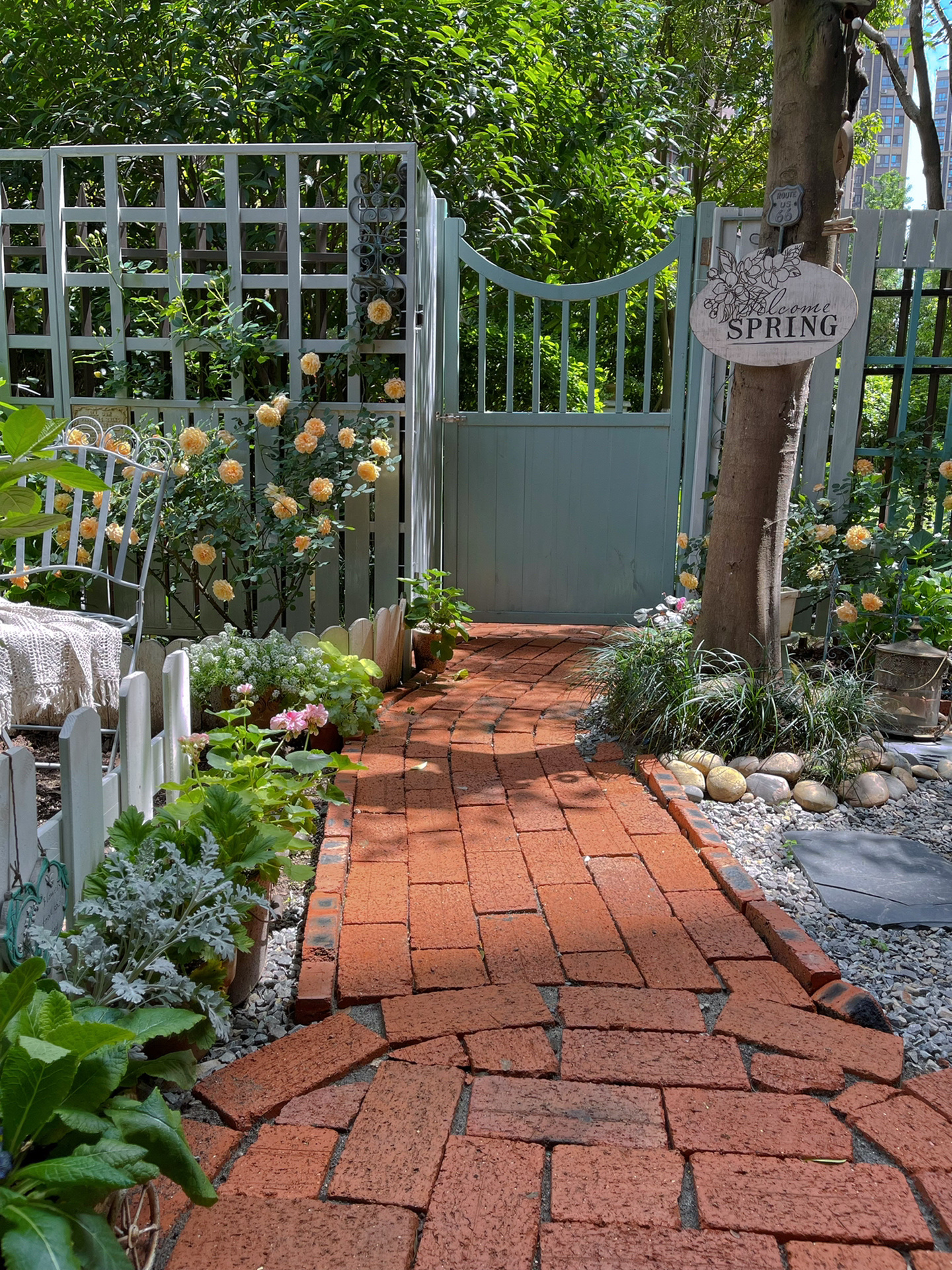 成本180元的花园红砖小径,无需水泥一看就会