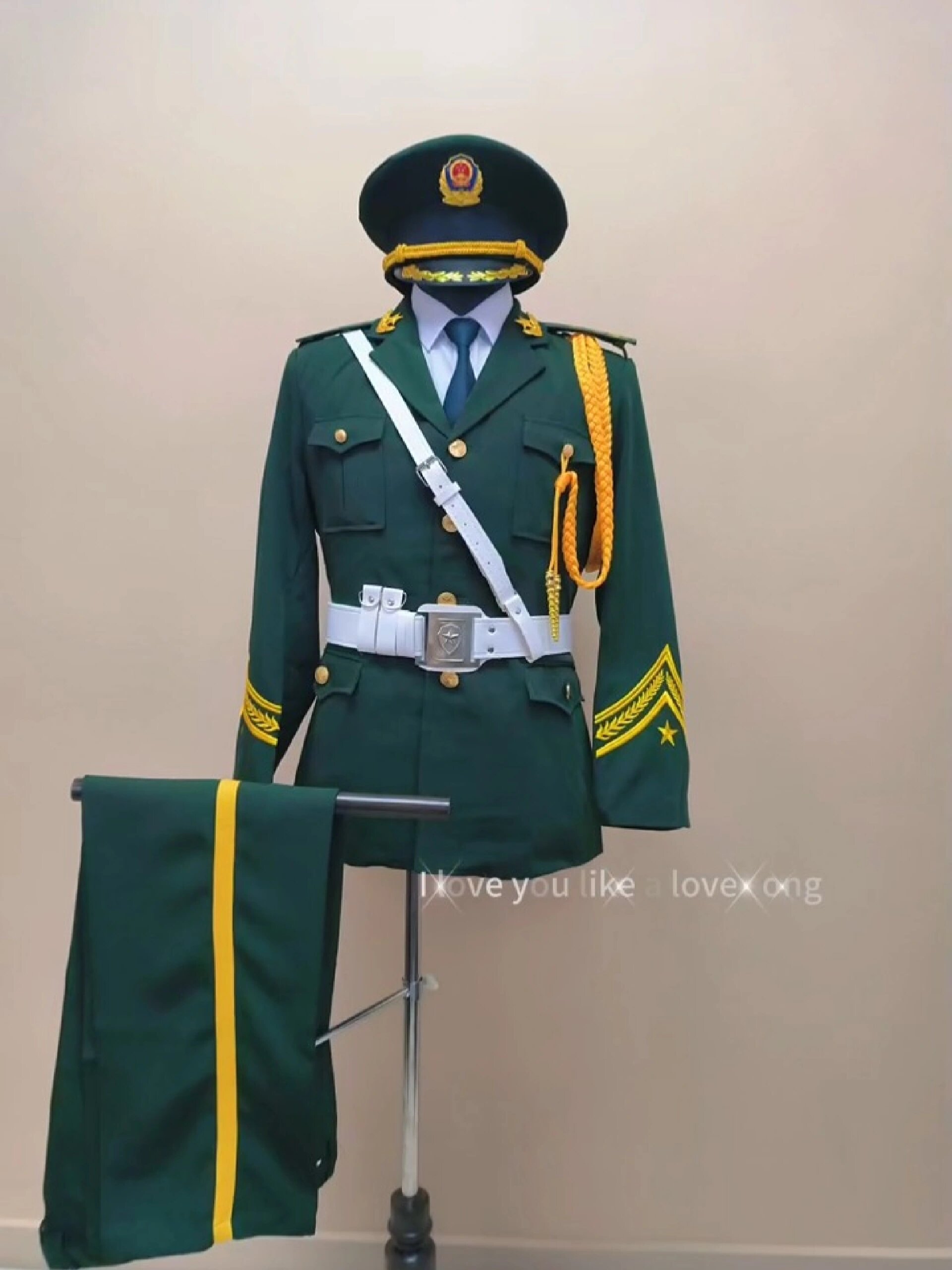 学生国旗班仪仗队服装国旗护卫队升旗手服装