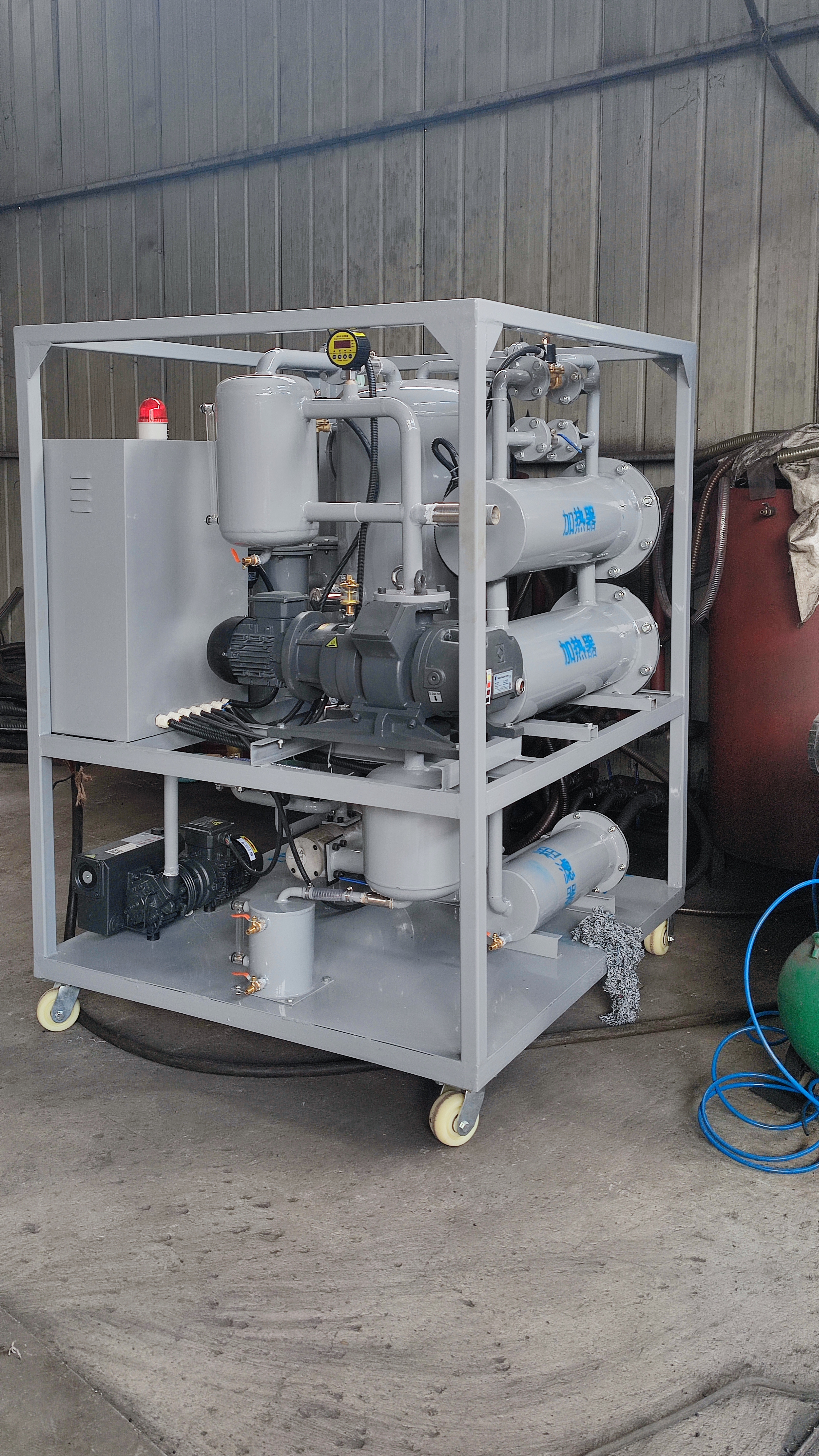 变压器真空滤油机各系统视频介绍!变压器油滤油机操作视频