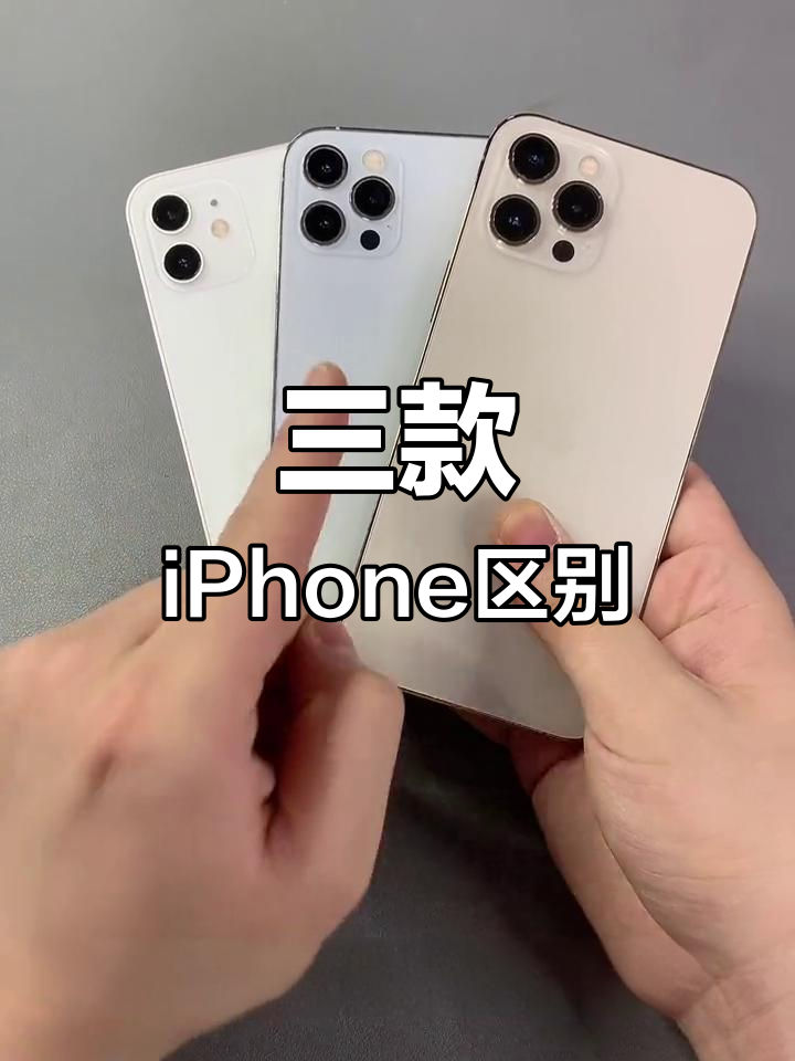 iphone12大小对比图片