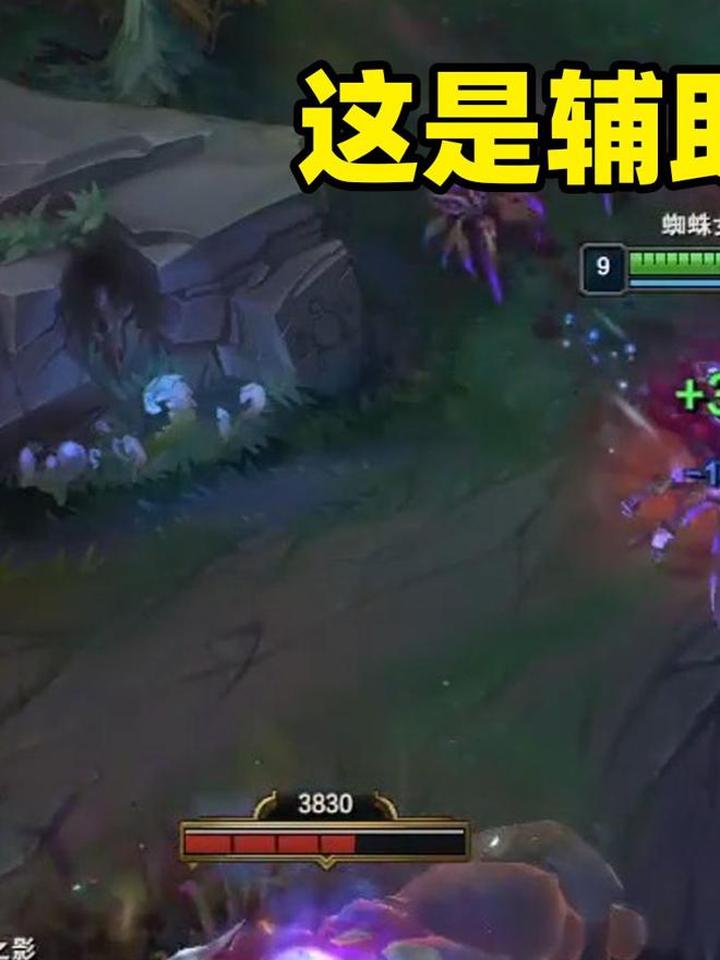 「蜘蛛馍」这是辅助还是打野?