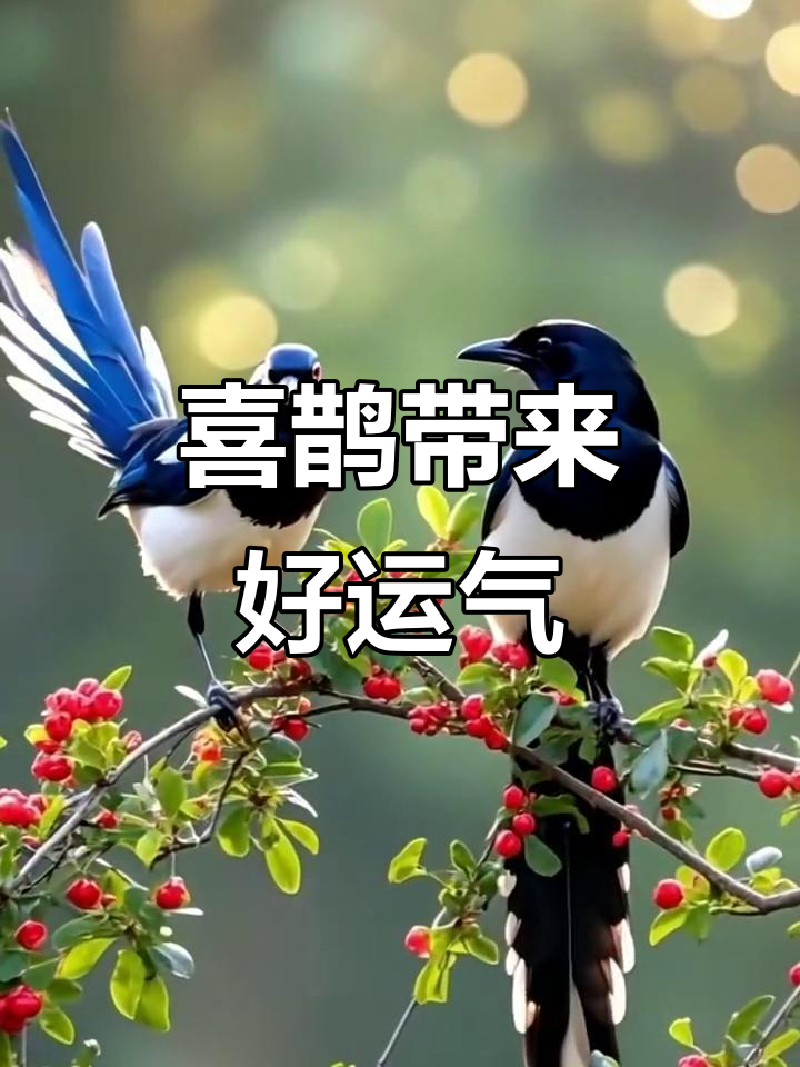生肖运势喜鹊叫什么来着(喜鹊叫是什么预兆时辰)